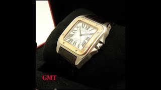 CARTIER SANTOS 100 XL STEEL&GOLD - WATCHESGMT