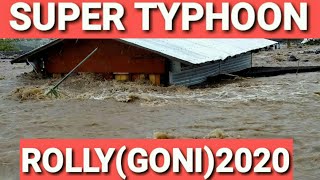 THE STRONGEST TYPHOON ROLLY (GONI) AT ANG BAGSIK NA DULOT NG PANANALASA.