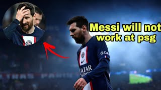 Messi is not happy at PSG | messi psg তে সফল হতে পারবেন না কেনো💥💥