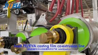 #Jwell #PE #EVA #Casting #Film #Extrusion #Line  salat@jwell.cn #Packagefilm #Shrinkfilm