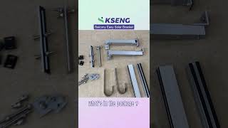 👀Join us in unboxing Kseng Balcony Easy #Solar Bracket!  #gosolar #homesolar #solar #sustainable