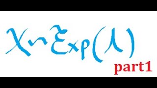 exponential random variable - part1