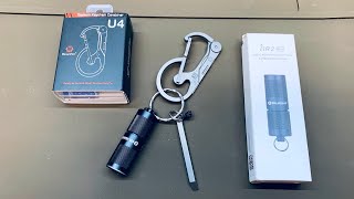 RovyVon U4 Titanium Carabiner (The Perfect Minimalist EDC Keychain?)