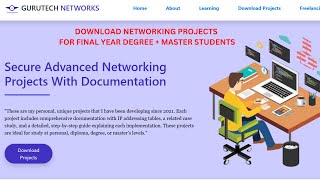 Download Networking Projects for Final Year Students with Complete Documentation