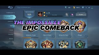 IMPOSSIBLE EPIC COMEBACK MLBB 2024