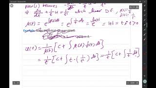 First Order Differential Equations - Part (6)