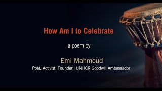 Poem by UNHCR Goodwill Ambassador Emi Mahmoud