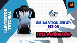 Sublimation Jersey Design | Adobe Illustrator | Tutorial | Sublimation Printing