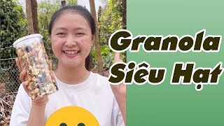 Granola siêu hạt không yến mạch nhà Trang Đắk Lắk