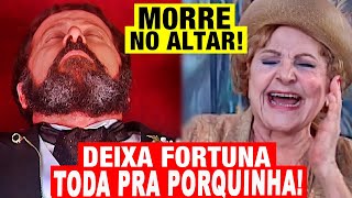 Joaquim MORRE NO ALTAR se CASANDO com  Josefa - O Cravo e a Rosa Resumo Capitulo de Hoje