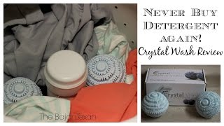 Crystal Wash Review...Never Buy Detergent Again!