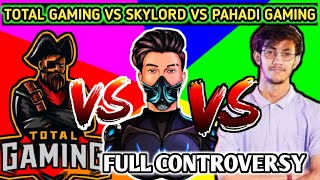 SkyLord LIVE Reply To Total Gaming & Pahadi Gaming | FULL CONTROVERSY | Ajjubhai Vs Skylord