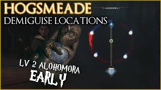 ALL Demiguise Moons locations in Hogsmeade! Get lv 2 Alohomora Early! - Hogwarts Legacy