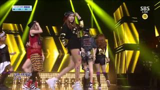 130519 Tara N4 -t Jeon Won Diary live [Inkigayo]