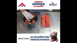 Robot-Coupe AS soluções para tomates fatiados