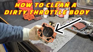 QUICK TIP: HOW TO DO A PROPER THROTTLE BODY CLEANING!