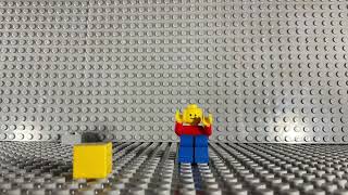 Lego Man VS A Blaze! - Lego Animation