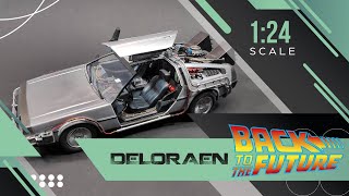 Back To The Future - DE LOREAN - 1/24 Scale - Aoshima.