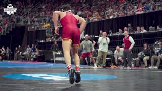 Social Highlight - Yonger Bastida, Iowa State (@NCAAWrestling)