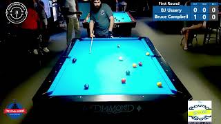 BJ Ussery vs Bruce Campbell - 10 Ball Tournament - First Round - Points Event #8 - 10/5/24