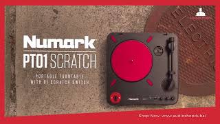 Buy Numark PT01 Scratch Portable Turntable in Dubai