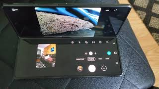 Quick overview on a couple of the features of the Samsung Galaxy Z fold 2