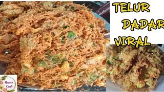 RESEP TELUR DADAR CRISPY // Cara membuat telur dadar yang enak // Resep telur dadar crispy