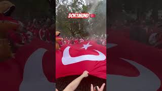 🇹🇷 Dortmund meydanı sallanıyor | Türkiye - Gürcistan maçı öncesi #futbol