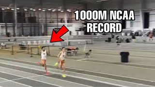 1000m NCAA RECORD YUSUF BIZIMANA