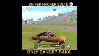 Chalti car me headshot 😈 sniper fastest Hacker bolte #shorts  #shortvideo #trending #bgmi #foryou