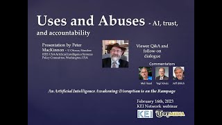 Uses and Abuses - AI, trust, and accountability with Peter MacKinnon