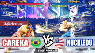 SF6 ➤ Careka (Honda) VS NuckleDu (Guile)【Street Fighter 6】