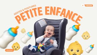 Formation gestes et postures en crèches PRAP petite enfance prendre dans le siège et poser sur table