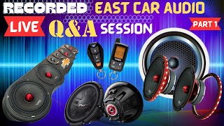 Recorded Live Q&A Session: Car Customization Insights with East Car Audio | Feb 14 | Part 1