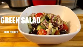 RATE MY - GREEK SALAD simple and easy