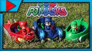 Распаковка и обзор Герои в масках PJ Masks Unboxing And Playing With Catboy Gekko Owlette Toys