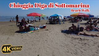 Chioggia Diga di Sottomarina Beach Walk