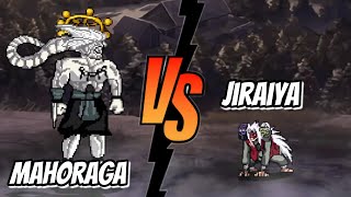 Mahoraga Vs Jiraiya jujutsu kaisen x naruto fights / mugen