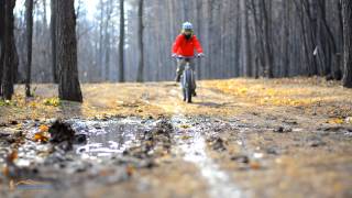 Autumn fatbike in Ufa