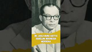 Janji #bunghatta telah terlaksana setelah #kemerdekaan #indonesia #indonesiamerdeka