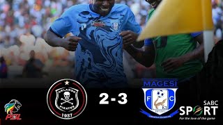 Orlando Pirates 2-3 Magesi FC #carlingcup #orlandopirates #magesifc