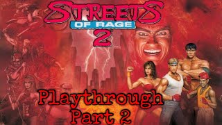 Streets of Rage 2 Longplay (002) Mega Drive Part 2