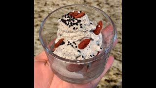 Black Sesame Ice Cream Recipe ( 黑芝麻冰淇淋)! - How to No Churn Ice Cream and Mochi Ice Cream!