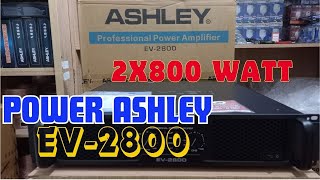 Unboxing power ashley ev2800