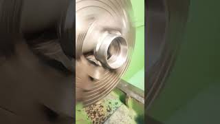 How to cut the inside diameter and finishing work on a manual lathe machine#how #machine #cncmachine