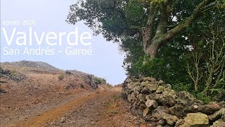 El Hierro. San Andrés - Garoé (agosto 2020)