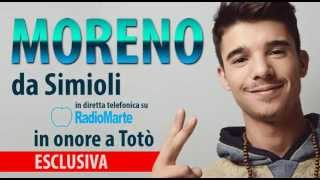 MORENO IN DIRETTA DA SIMIOLI su RADIO MARTE si parla di Totò