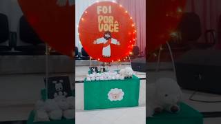 culto infantil especial de páscoa,foi por vc,foi por amor, jesus nossa PÁSCOA #shorts