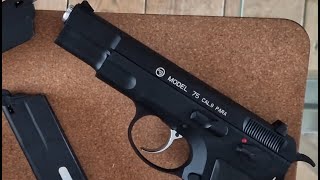 The ASG CZ 75 4.5mm CO2 Pistol Review: A Close Look at This Authentic, Licensed Replica