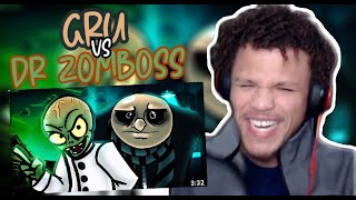 WE ARE BACK AT IT LIKE A...OKAY I WONT SAY IT.. DR ZOMBOSS VS GRU RAP BATTLE REACTION!